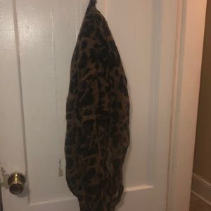 Cheetah circle scarf